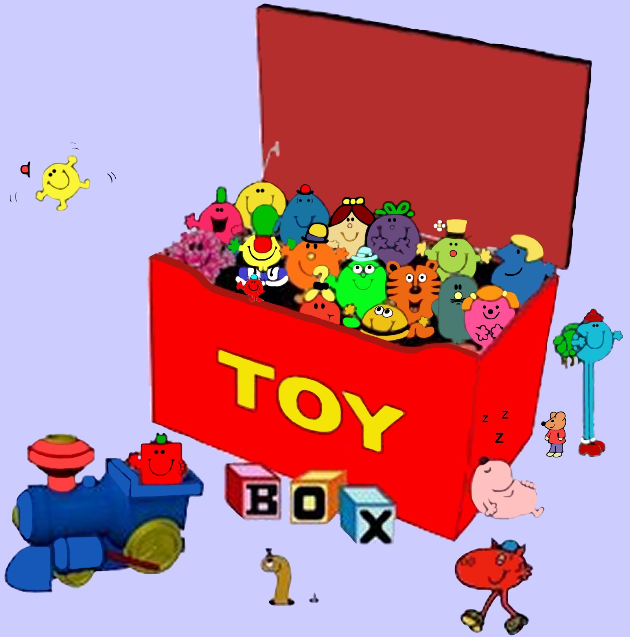cartoon toy box